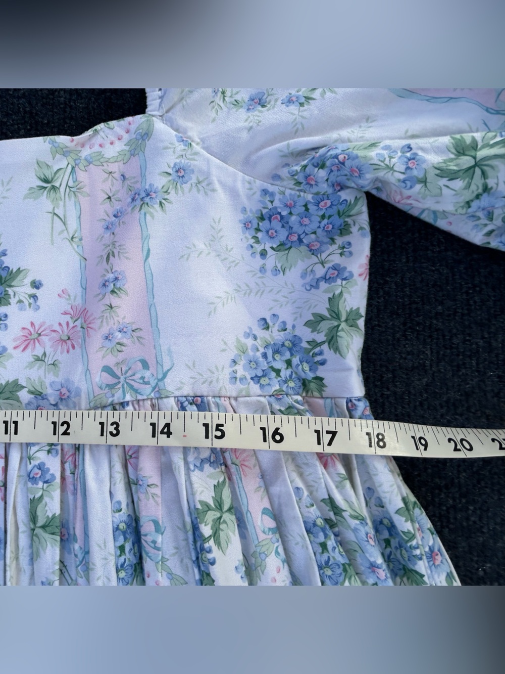 SELKIE La Belle Etoile Cotton French Puff Dress XL - Picture 14 of 16